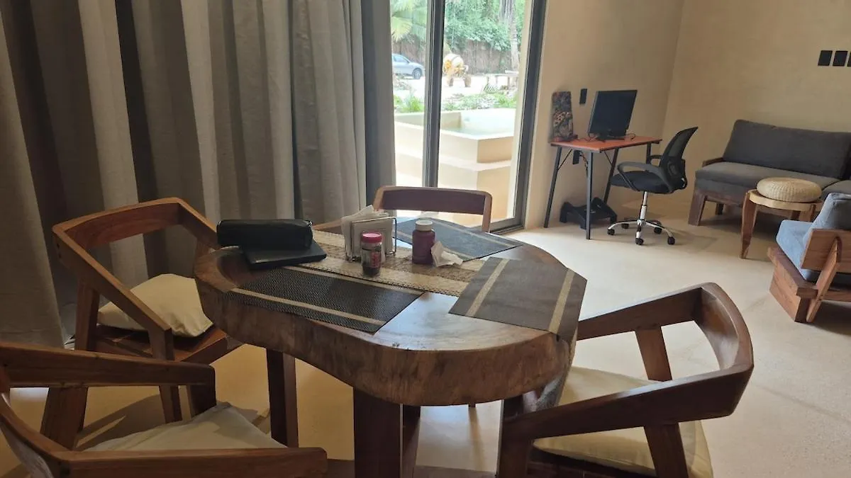 Chic Apartment In Aldea Mayab With Lagoon Access And Private Splash Pool Xul-Ha