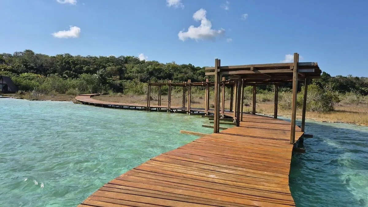 Chic Apartment In Aldea Mayab With Lagoon Access And Private Splash Pool Xul-Ha 0*,
